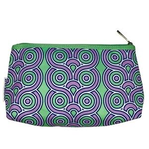 Jonathan Adler Clinique Mod Cosmetic Makeup Travel Zipper Bag